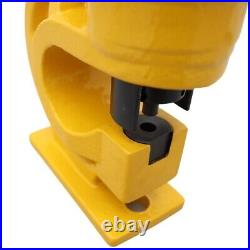 Heavy-Duty Hydraulic Hole Punching Tool Copper Hole Puncher withMetal Handle 31T