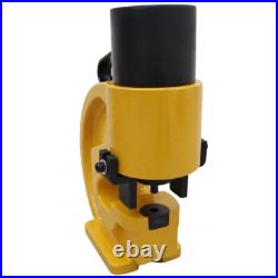 Heavy-Duty Hydraulic Hole Punching Tool Copper Hole Puncher withMetal Handle 35T