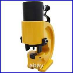 Heavy-Duty Hydraulic Hole Punching Tool Copper Hole Puncher withMetal Handle 35T