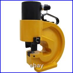 Heavy-Duty Hydraulic Hole Punching Tool Copper Hole Puncher withMetal Handle 35T
