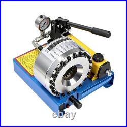 Heavy Duty Hydraulic Hose Crimper 8 Sets Dies High Pressure Tube Crimping Tool Heavy Duty Hydraulic Hose Crimper 8 Sets Dies High Pressure Tube Crimping Tool