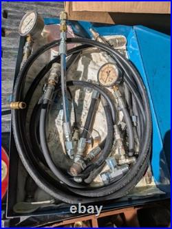 Heavy Duty Hydraulic Hose Fittings And Gauges Lot