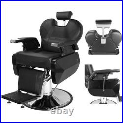Heavy Duty Hydraulic Lift Reclining Barber Chair Salon Health Beauty Spa Hair