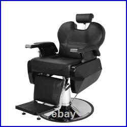 Heavy Duty Hydraulic Lift Reclining Barber Chair Salon Health Beauty Spa Hair
