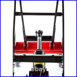 Heavy-Duty Hydraulic Lift Table Cart Single Scissor Lift Table with 500lbs Load