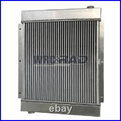 Heavy Duty Hydraulic Oil Cooler 0-120GPM 90HP For Industrial Cooling System