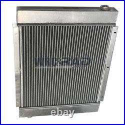 Heavy Duty Hydraulic Oil Cooler 0-120GPM 90HP For Industrial Cooling System