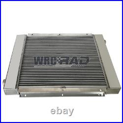 Heavy Duty Hydraulic Oil Cooler 0-120GPM 90HP For Industrial Cooling System
