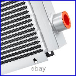 Heavy Duty Hydraulic Oil Cooler Fits Industrial Cooling System 0-120 GPM Mobile
