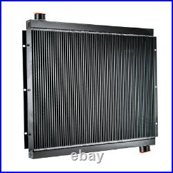 Heavy Duty Hydraulic Oil Cooler Fits Industrial Hydraulic Cooling System Black Heavy Duty Hydraulic Oil Cooler Fits Industrial Hydraulic Cooling System Black
