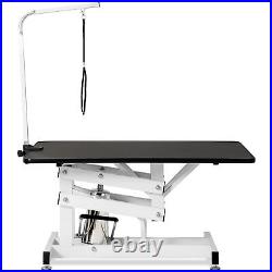 Heavy Duty Hydraulic Pet Grooming Table Large Z Lift Design Adjustable Height