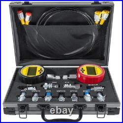 Heavy-Duty Hydraulic Pressure Gauge Kit for Excavator and Construction Machinery