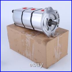Heavy Duty Hydraulic Pump Fit For AGT Triple Pgp510888g3lp Skid Steer USA Heavy Duty Hydraulic Pump Fit For AGT Triple Pgp510888g3lp Skid Steer USA