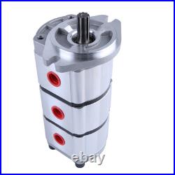 Heavy Duty Hydraulic Pump Fit For AGT Triple Pgp510888g3lp Skid Steer USA Heavy Duty Hydraulic Pump Fit For AGT Triple Pgp510888g3lp Skid Steer USA