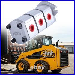 Heavy Duty Hydraulic Pump Fit For AGT Triple Pgp510888g3lp Skid Steer USA Heavy Duty Hydraulic Pump Fit For AGT Triple Pgp510888g3lp Skid Steer USA