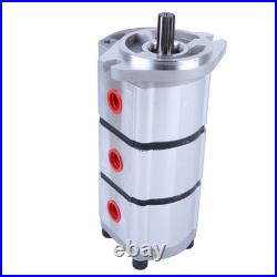 Heavy Duty Hydraulic Pump Fit For AGT Triple Pgp510888g3lp Skid Steer USA Heavy Duty Hydraulic Pump Fit For AGT Triple Pgp510888g3lp Skid Steer USA