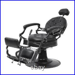 Heavy Duty Hydraulic Pump Retro Barber Chair Salon Hair Styling Spa Beauty Chair