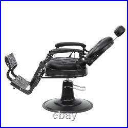 Heavy Duty Hydraulic Pump Retro Barber Chair Salon Hair Styling Spa Beauty Chair