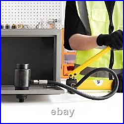 Heavy-Duty Hydraulic Punch Set for Aluminum, Brass & Stainless Steel Projects