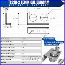 Heavy-Duty Hydraulic Quick Connect=