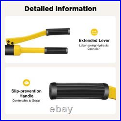 Heavy Duty Hydraulic Rebar Cutter 4mm-16mm 8T Handheld Bolt Chain Cutting Tool Heavy Duty Hydraulic Rebar Cutter 4mm-16mm 8T Handheld Bolt Chain Cutting Tool