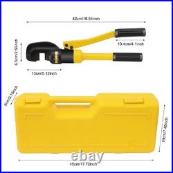 Heavy Duty Hydraulic Rebar Cutter 4mm-16mm 8T Handheld Bolt Chain Cutting Tool Heavy Duty Hydraulic Rebar Cutter 4mm-16mm 8T Handheld Bolt Chain Cutting Tool