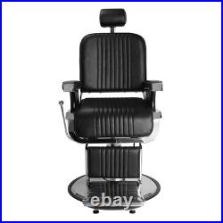 thumbnail image 2 of Artist Hand Heavy Duty Hydraulic Barber Chair – Vintage Spa Salon Recliner, 350lb Capacity 2 of 6