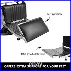 Heavy Duty Hydraulic Recline Barber Chair All Purpose Salon Spa Beauty Black Heavy Duty Hydraulic Recline Barber Chair All Purpose Salon Spa Beauty Black