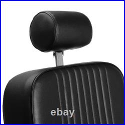Heavy Duty Hydraulic Recline Barber Chair All Purpose Salon Spa Beauty Black