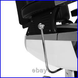 Heavy Duty Hydraulic Recline Barber Chair All Purpose Salon Spa Beauty Black