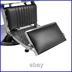 Heavy Duty Hydraulic Recline Barber Chair All Purpose Salon Spa Beauty Black Heavy Duty Hydraulic Recline Barber Chair All Purpose Salon Spa Beauty Black