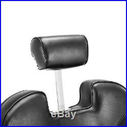 Heavy Duty Hydraulic Recline Barber Chair Salon Beauty Shampoo Styling Equipment