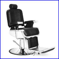 Heavy Duty Hydraulic Recline Barber Chair Salon Beauty Shampoo Styling Equipment