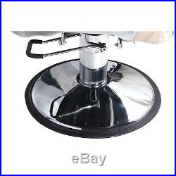 Heavy Duty Hydraulic Recline Barber Chair Salon Beauty Spa Shampoo Hair Styling