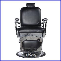 Heavy Duty Hydraulic Recline Barber Chair Salon Beauty Spa Shampoo Hair Styling