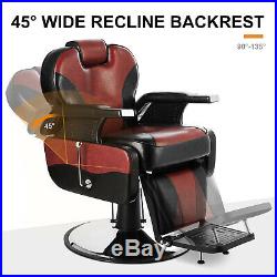 Heavy Duty Hydraulic Recline Barber Chair Salon Beauty Tattoo Profession Classic