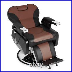 Heavy Duty Hydraulic Recline Barber Chair Salon Beauty Tattoo Spa Chair-330lbs