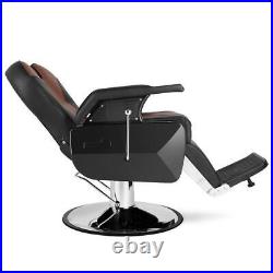 Heavy Duty Hydraulic Recline Barber Chair Salon Beauty Tattoo Spa Chair-330lbs