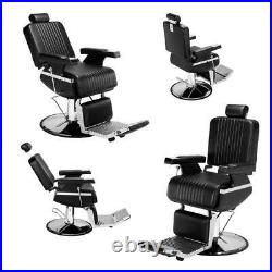 Heavy Duty Hydraulic Recline Barber Chair Salon Chair for Hair Stylist Salon