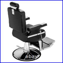 Heavy Duty Hydraulic Recline Barber Chair Salon Chair for Hair Stylist Salon