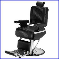 Heavy Duty Hydraulic Recline Barber Chair Salon Chair for Hair Stylist Salon