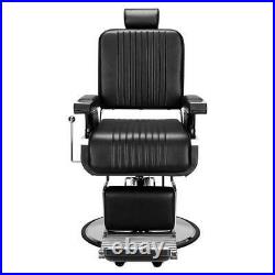 Heavy Duty Hydraulic Recline Barber Chair Salon Chair for Hair Stylist Salon