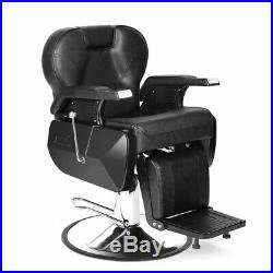Heavy Duty Hydraulic Recline Barber Chair Salon Spa Beauty Styling Equipment
