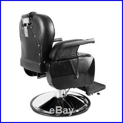 Heavy Duty Hydraulic Recline Barber Chair Salon Spa Beauty Styling Equipment