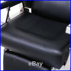 Heavy Duty Hydraulic Recline Barber Chair Shampoo Salon Beauty Spa Hair Styling