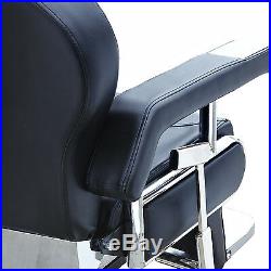 Heavy Duty Hydraulic Recline Barber Chair Shampoo Salon Beauty Spa Hair Styling