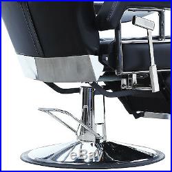 Heavy Duty Hydraulic Recline Barber Chair Shampoo Salon Beauty Spa Hair Styling