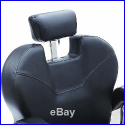 Heavy Duty Hydraulic Recline Barber Chair Shampoo Salon Beauty Spa Hair Styling