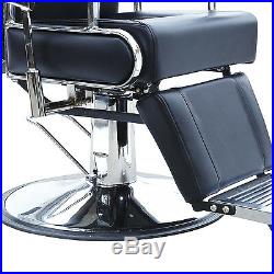 Heavy Duty Hydraulic Recline Barber Chair Shampoo Salon Beauty Spa Hair Styling