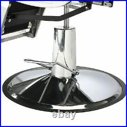 Heavy Duty Hydraulic Reclining Barber Chair 360 Swivel Salon Beauty Equipment